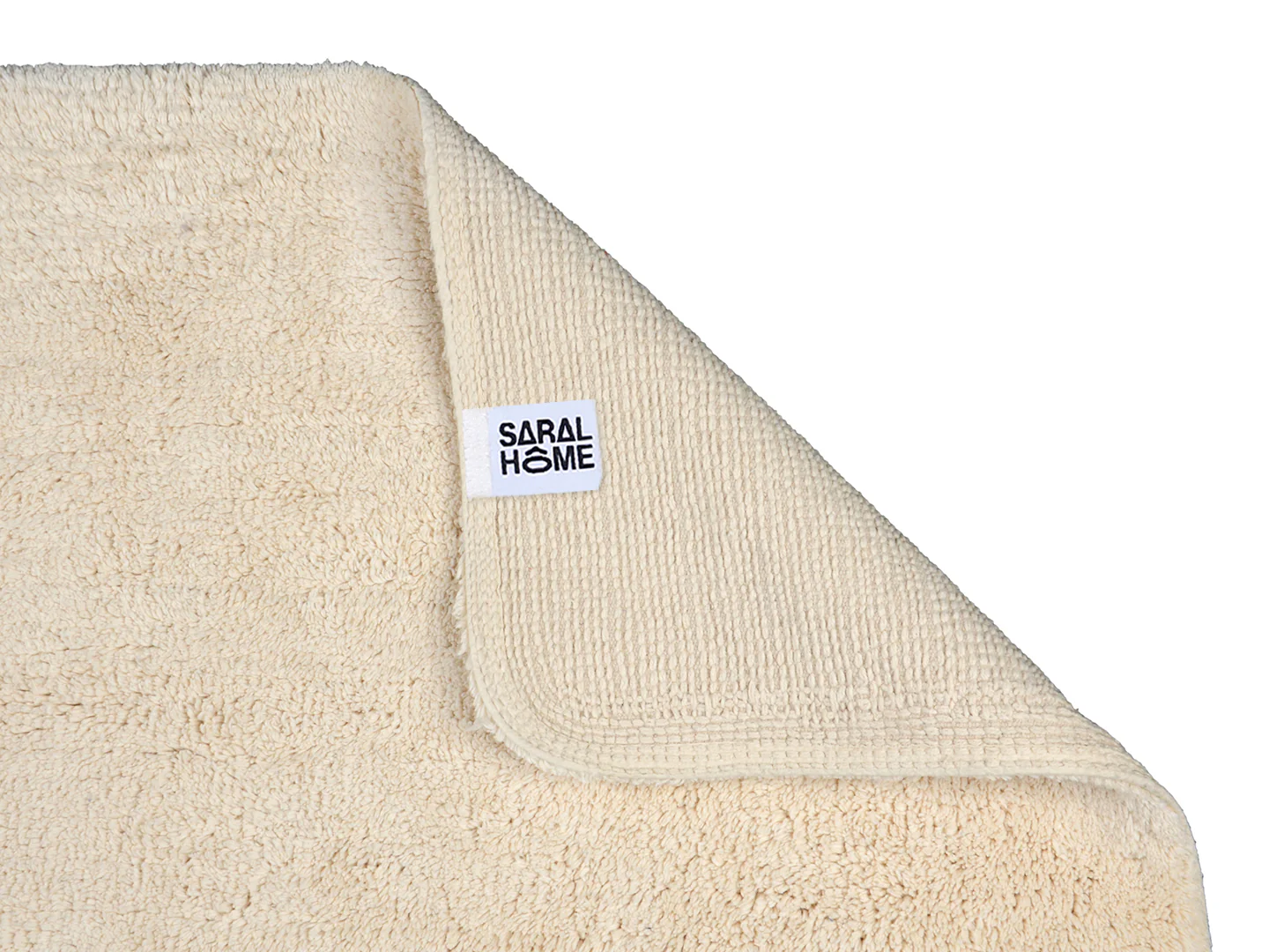 Cotton Anti-Skid Bathmat | Soft & Absorbent (60x100 cm, Light Grey) - Image 14