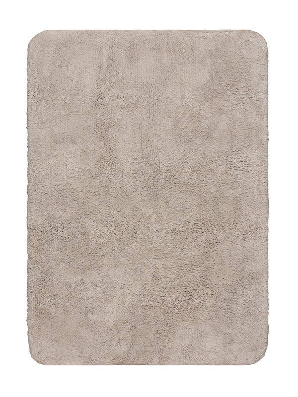 Cotton Anti-Skid Bathmat | Soft & Absorbent (60x100 cm, Light Grey) - Image 20