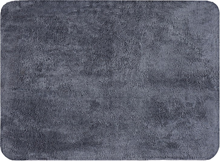 Cotton Anti-Skid Bathmat | Soft & Absorbent (60x100 cm, Light Grey) - Image 8
