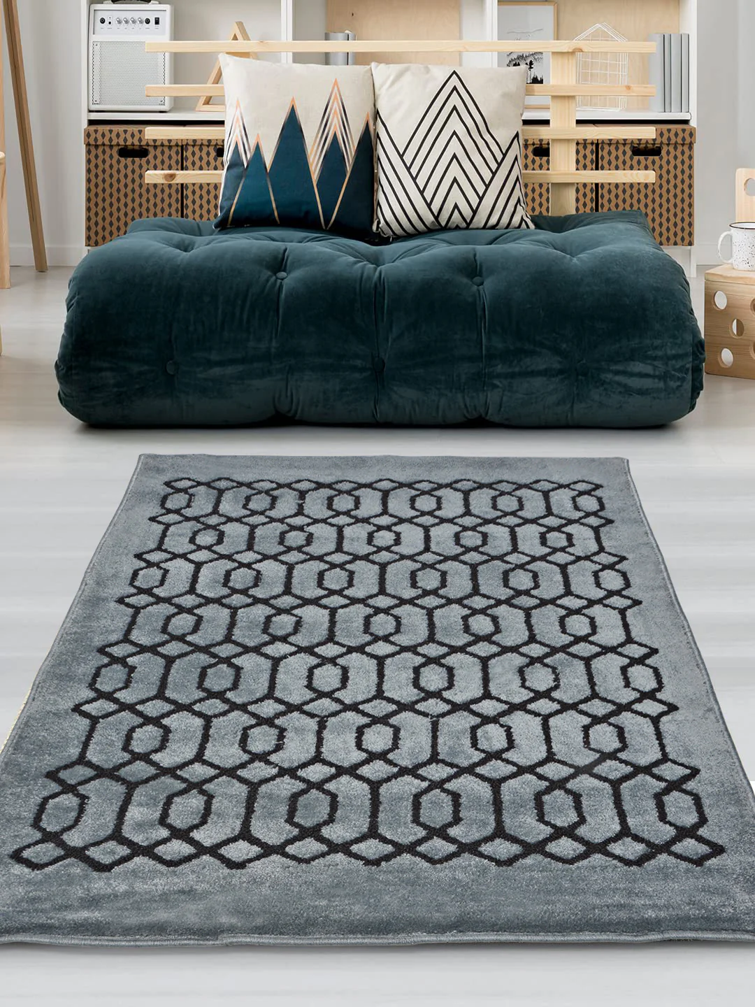 PET Yarn Hand-Tufted Carpet | Eco-Friendly & Strong Backing Design - Image 11