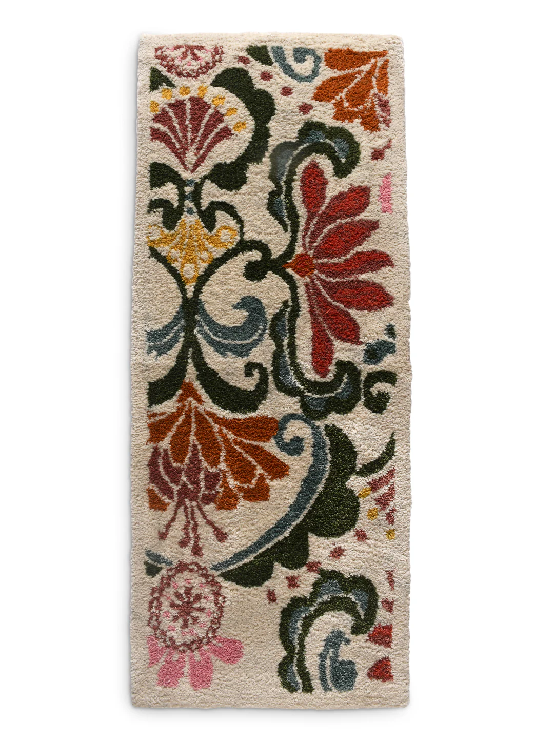 Cotton Hand-Tufted Runner | Strong Anti-Skid Backing - Image 2