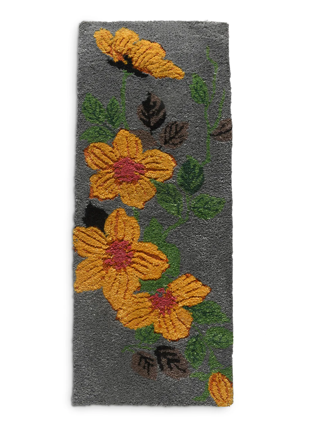 Hand Tufted Cotton Runner | Strong Antiskid Backing (45x120 cm) - Image 9