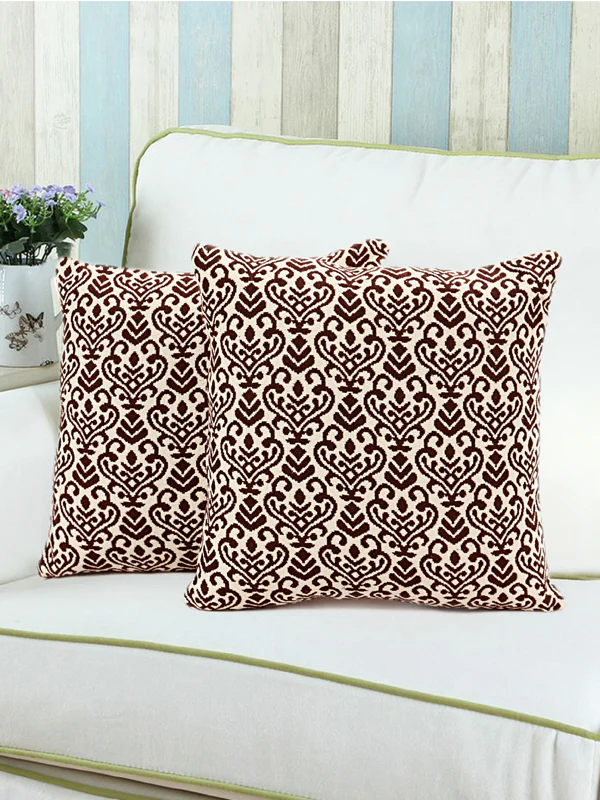 Fleur Style Cushion Cover – Set of 2 | Floral Pattern & Chic Look - Image 6