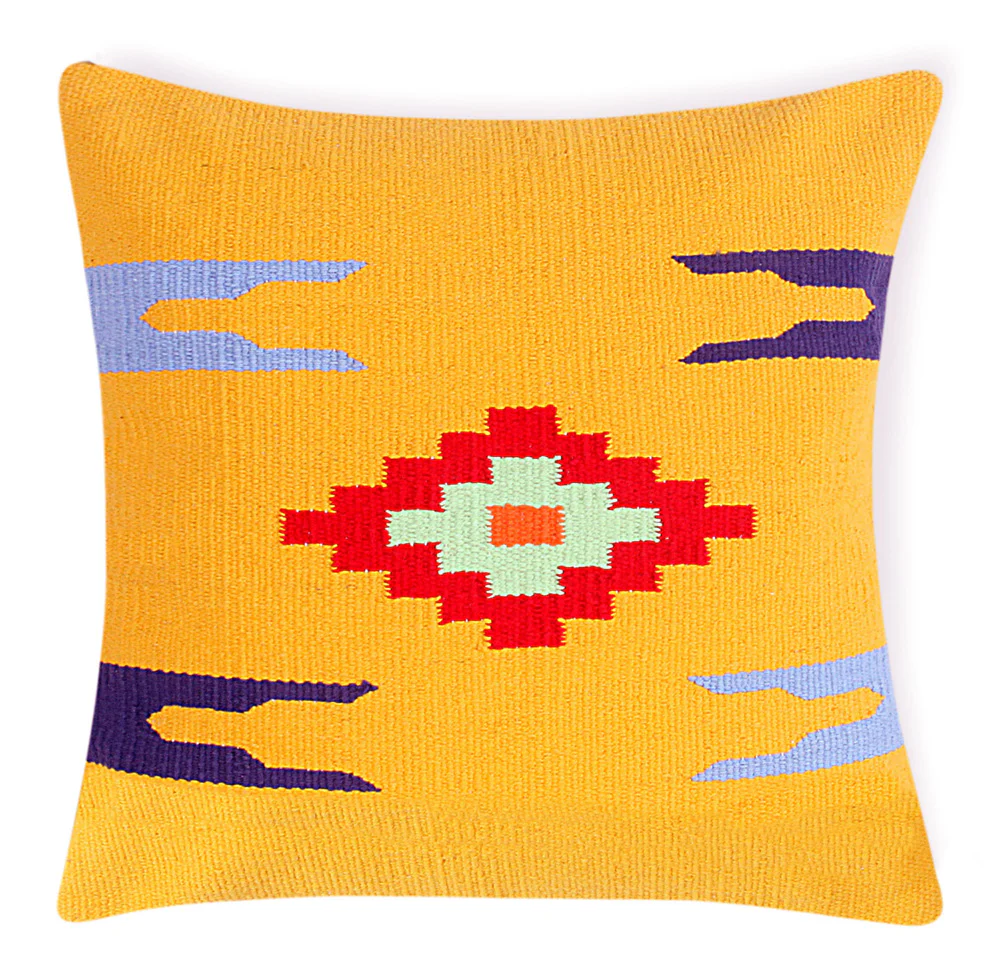 Nomad Cotton Cushion Cover - Golden Dune (Set of 2)