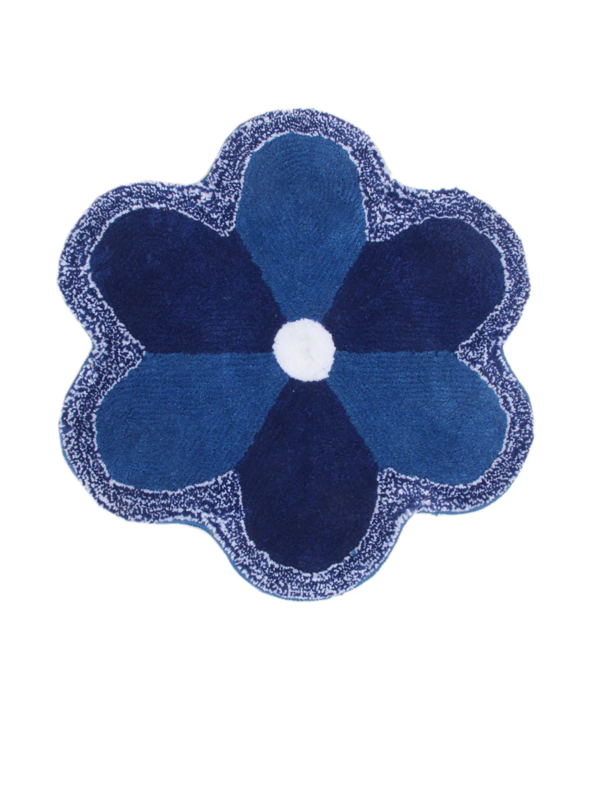 Gull Flower Micro Shape Bathmat – 60×60 cm (Bloom) - Image 2