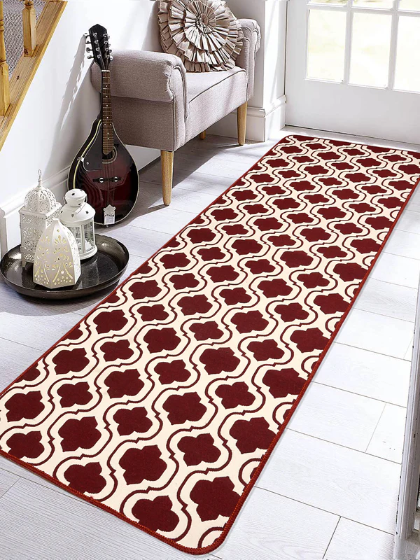 Cotton Multi-Purpose Jacquard Runner | Kitchen & Bedside Use (65x200 cm) - Image 10