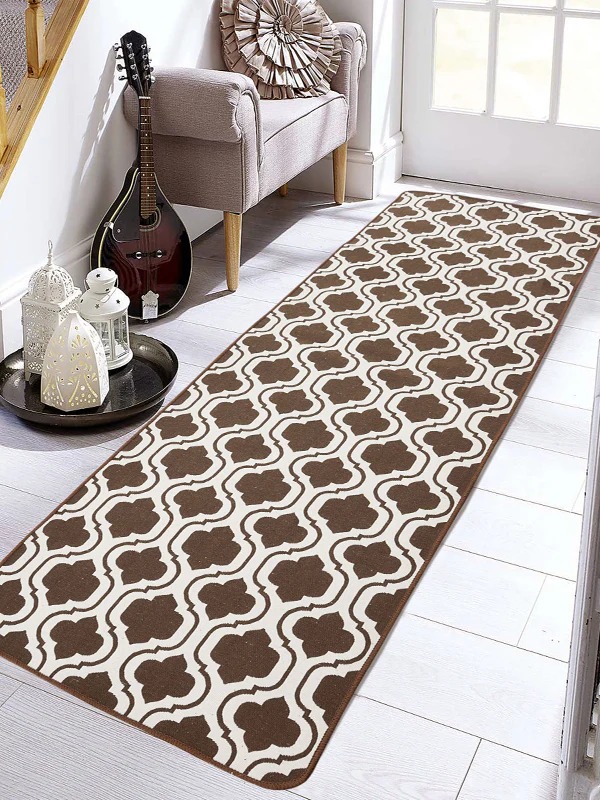 Cotton Multi-Purpose Jacquard Runner | Kitchen & Bedside Use (65x200 cm) - Image 6