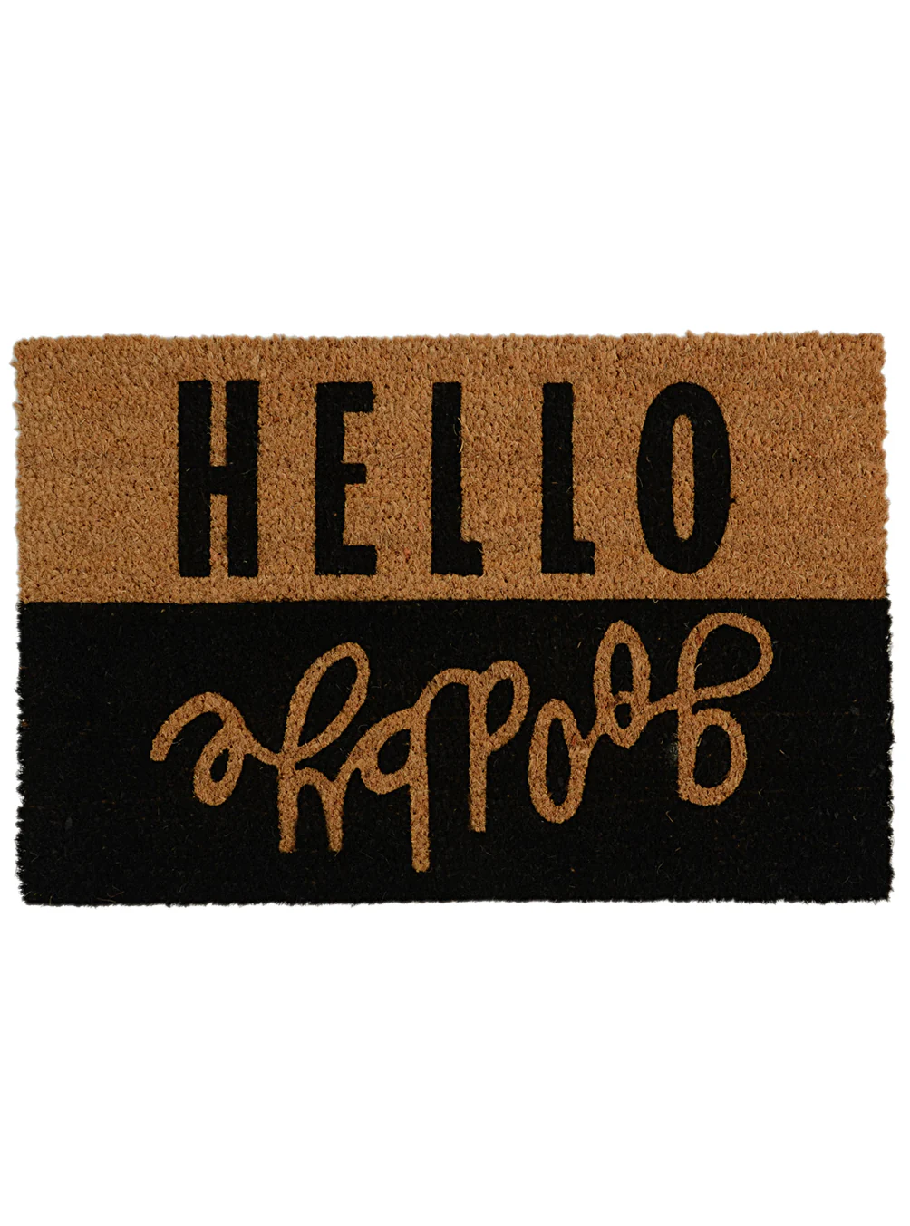 Coir Door Mat with Hello Goodbye Print – Dual Message & Sturdy Coir - Image 6