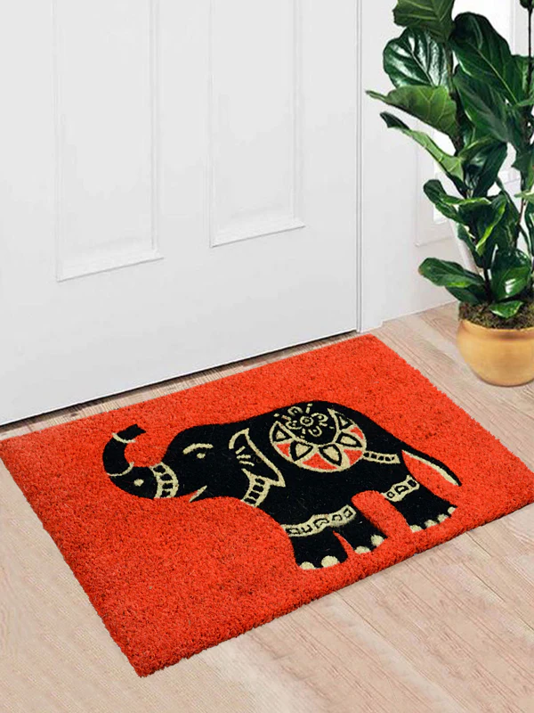 Elephant Print Coir Door Mat – Fun Print & Long Life - Image 2