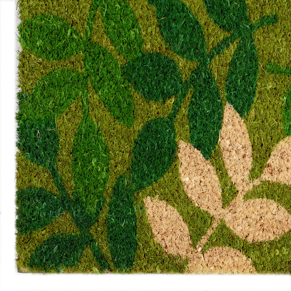 Leaves Coir Door Mat – Durable & Earthy Aesthetic - Image 5