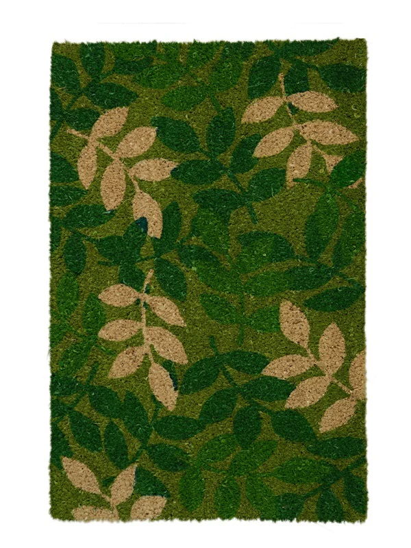 Leaves Coir Door Mat – Durable & Earthy Aesthetic - Image 8