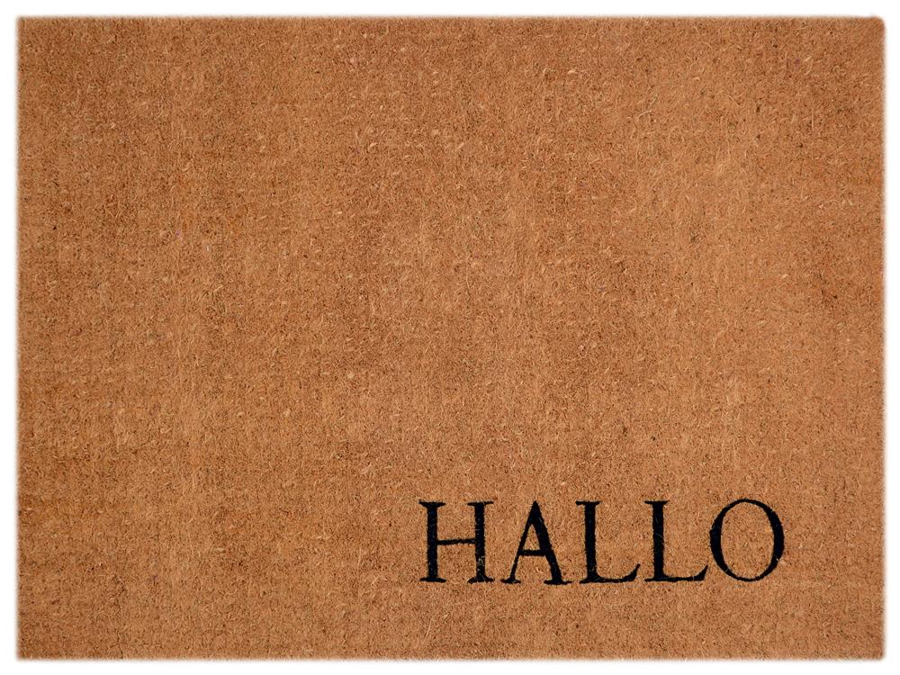 Hallo Extra Thick Coir Door Mat – Multiple Sizes, Heavy Fiber - Image 10