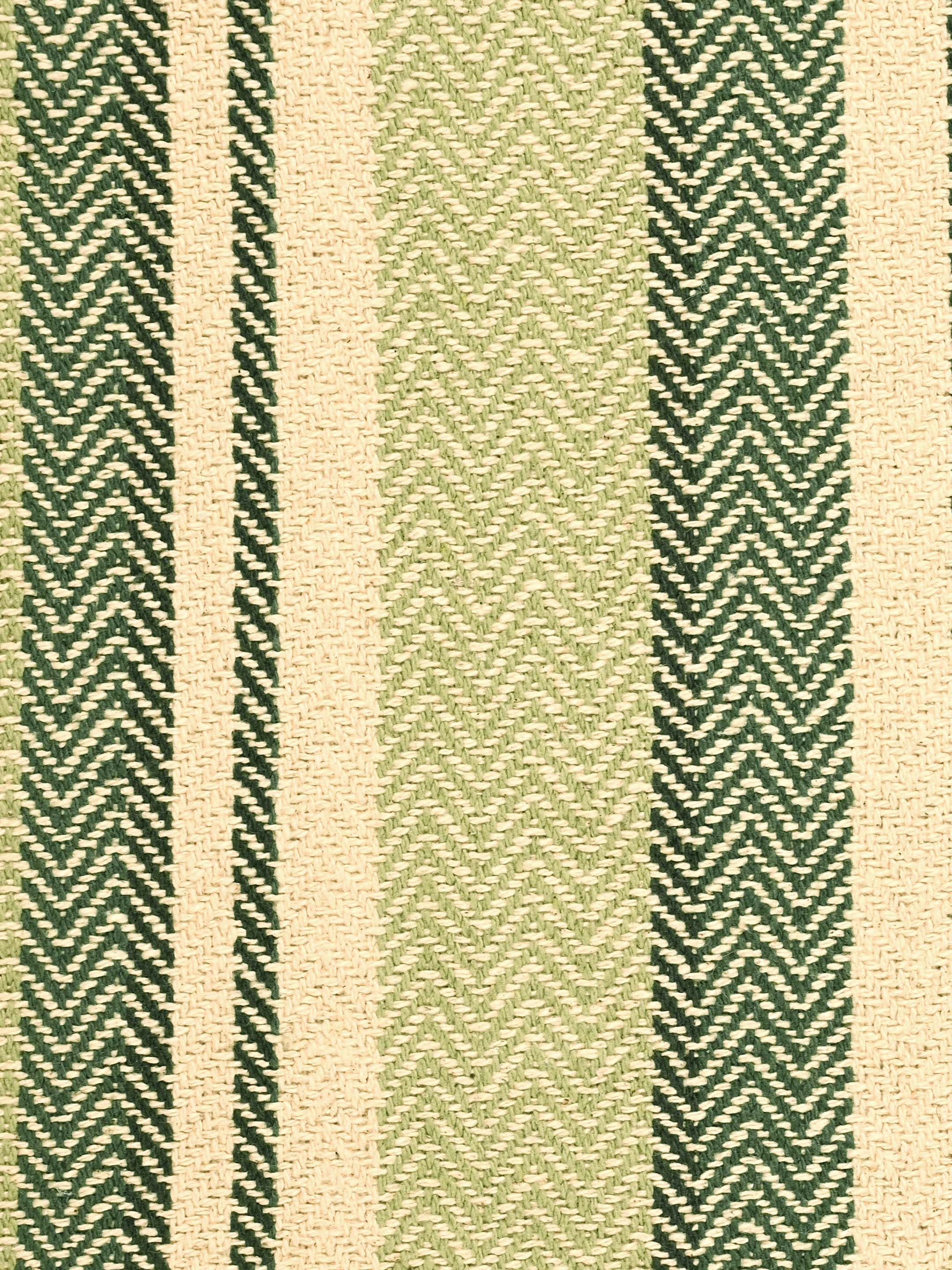 Stripe Cotton Anti-Slip Yoga Mat | Polyester Backing - Image 3