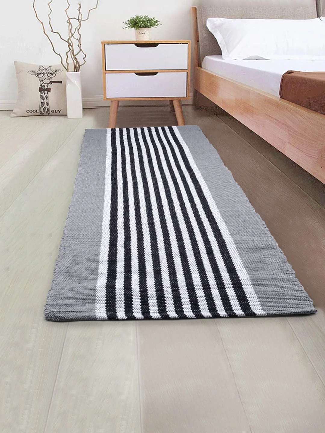 Stripe Runner | Classic Linear Design & Soft Fabric Feel - Image 9
