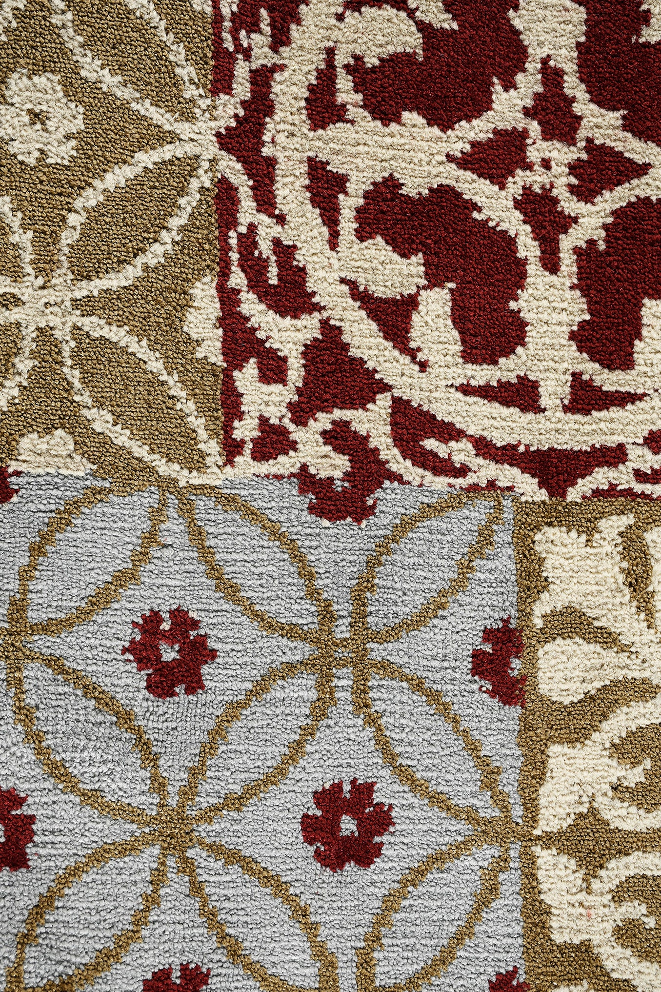 TILES Yarn Art Carpet | Heat Set BCF Yarn with Modern Tile Motif - Image 11