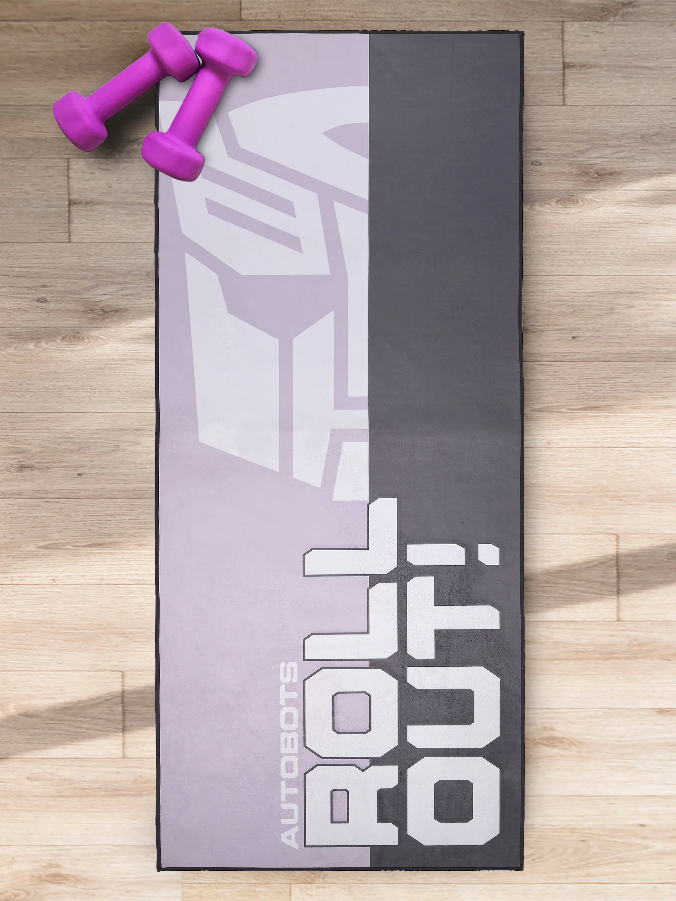 Transformers Power Pose Yoga Mat | Non-Slip Gym & Exercise Mat | Premium 7mm Thickness