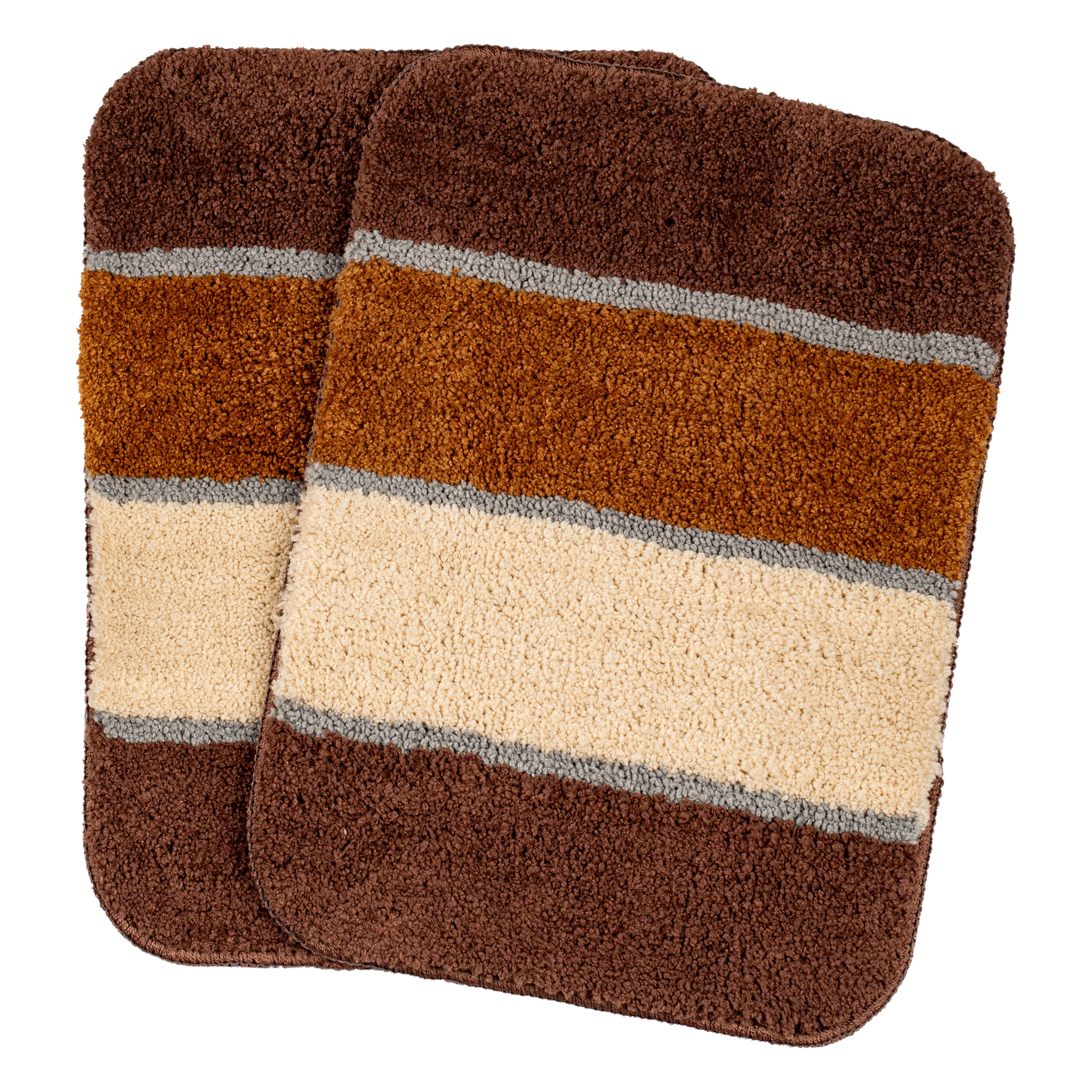 TRIS Soft Thick Microfiber Anti-Skid Bath Mats |Water Absorbing Mat | Washable Quick Drying Footmat | Home, Bathroom, Bedroom, Kitchen | Stripe Floor Mat - Image 20