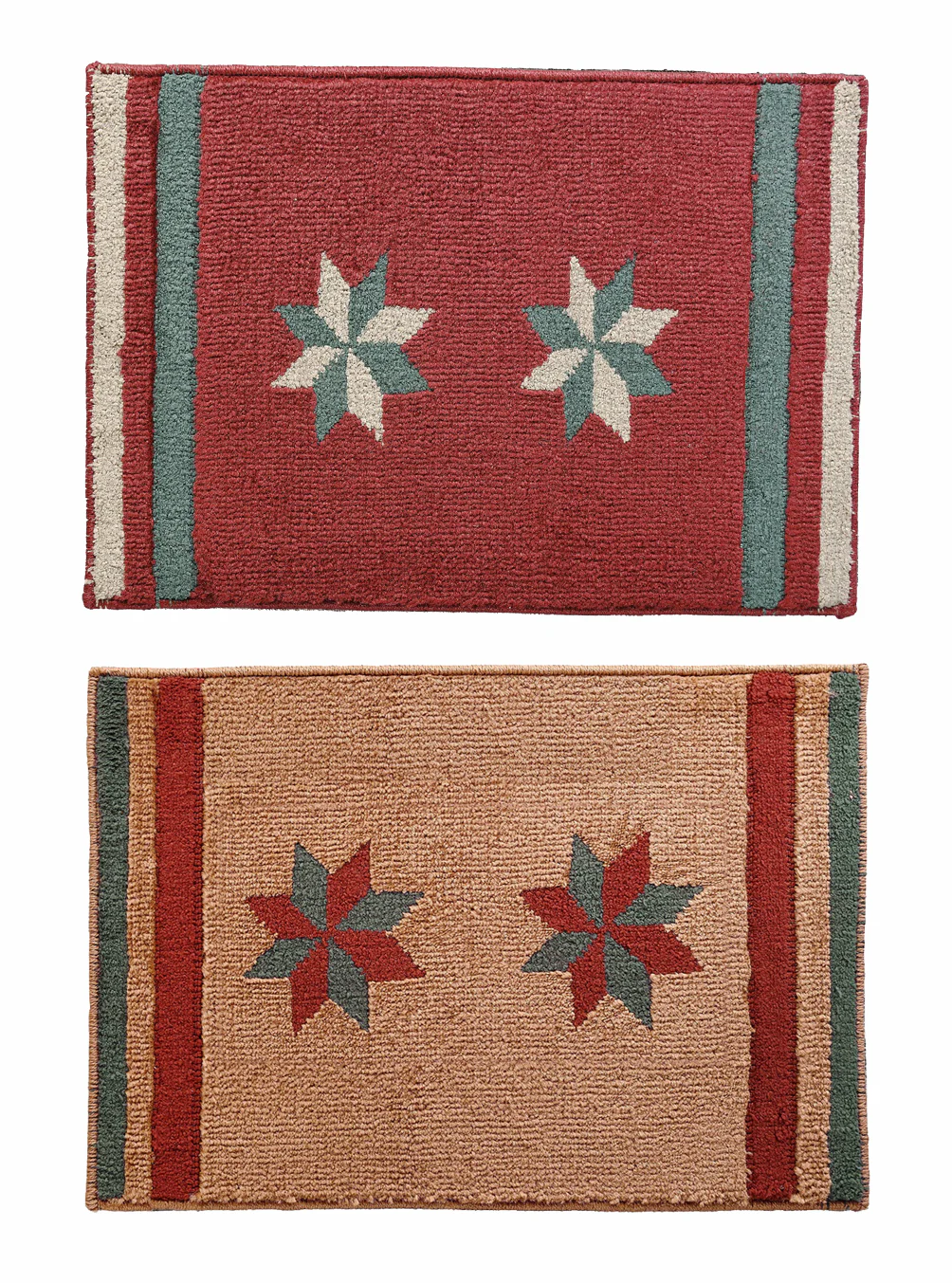 TWO POLES Anti-Slip Door Mat | Durable & Washable | 40x60 cm