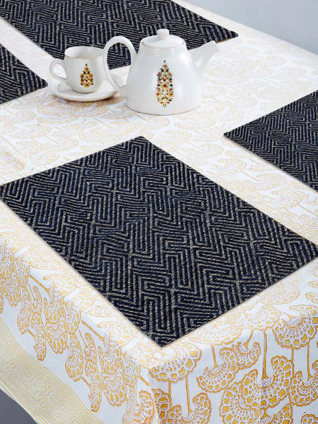 Unique Quality Viscose Dining Table & Kitchen Placemats | Set of 6 - Image 11