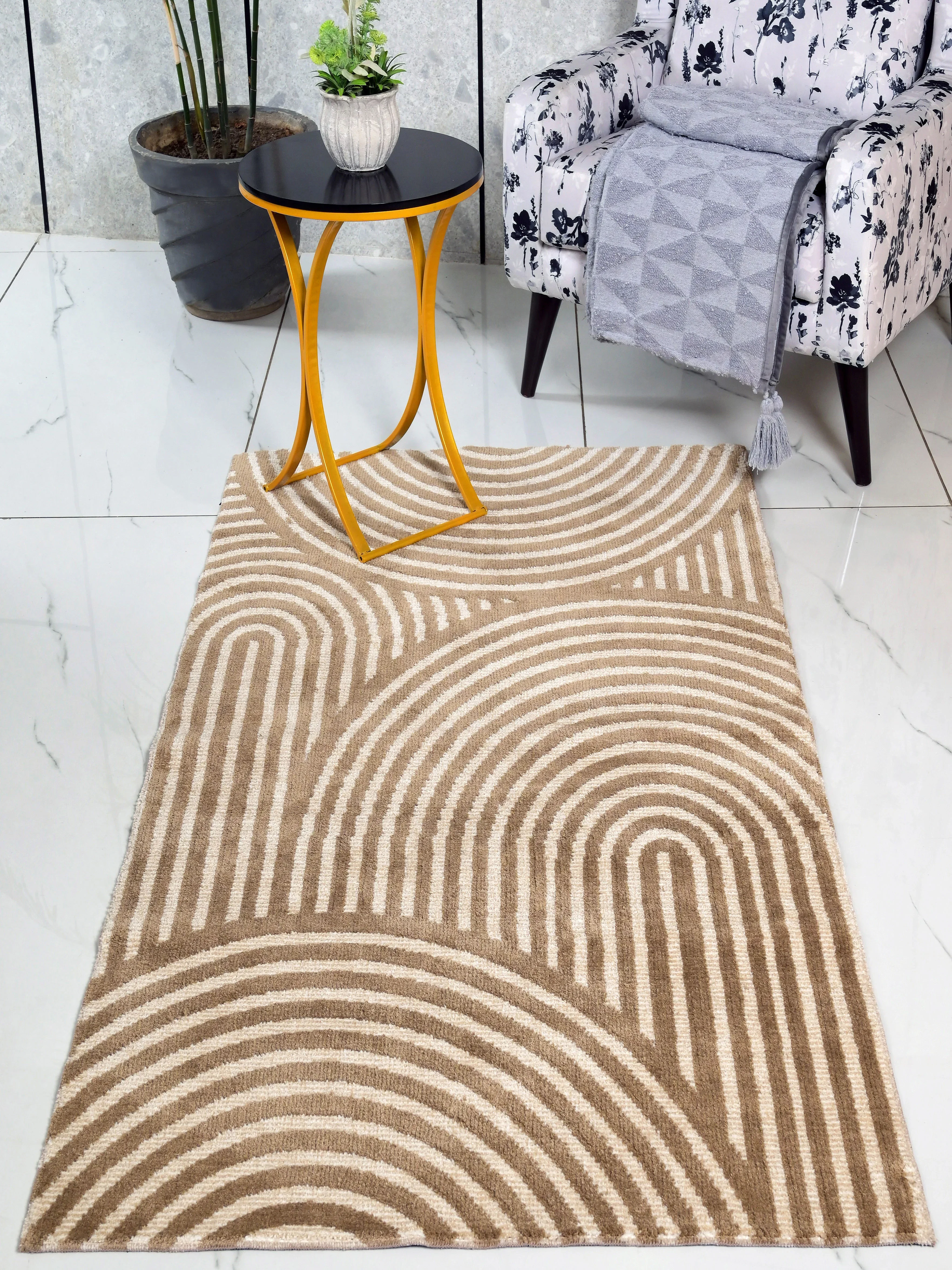 Uval Soft Pile Carpet for Living Room | Luxurious Feel with Durable Grip - Image 12