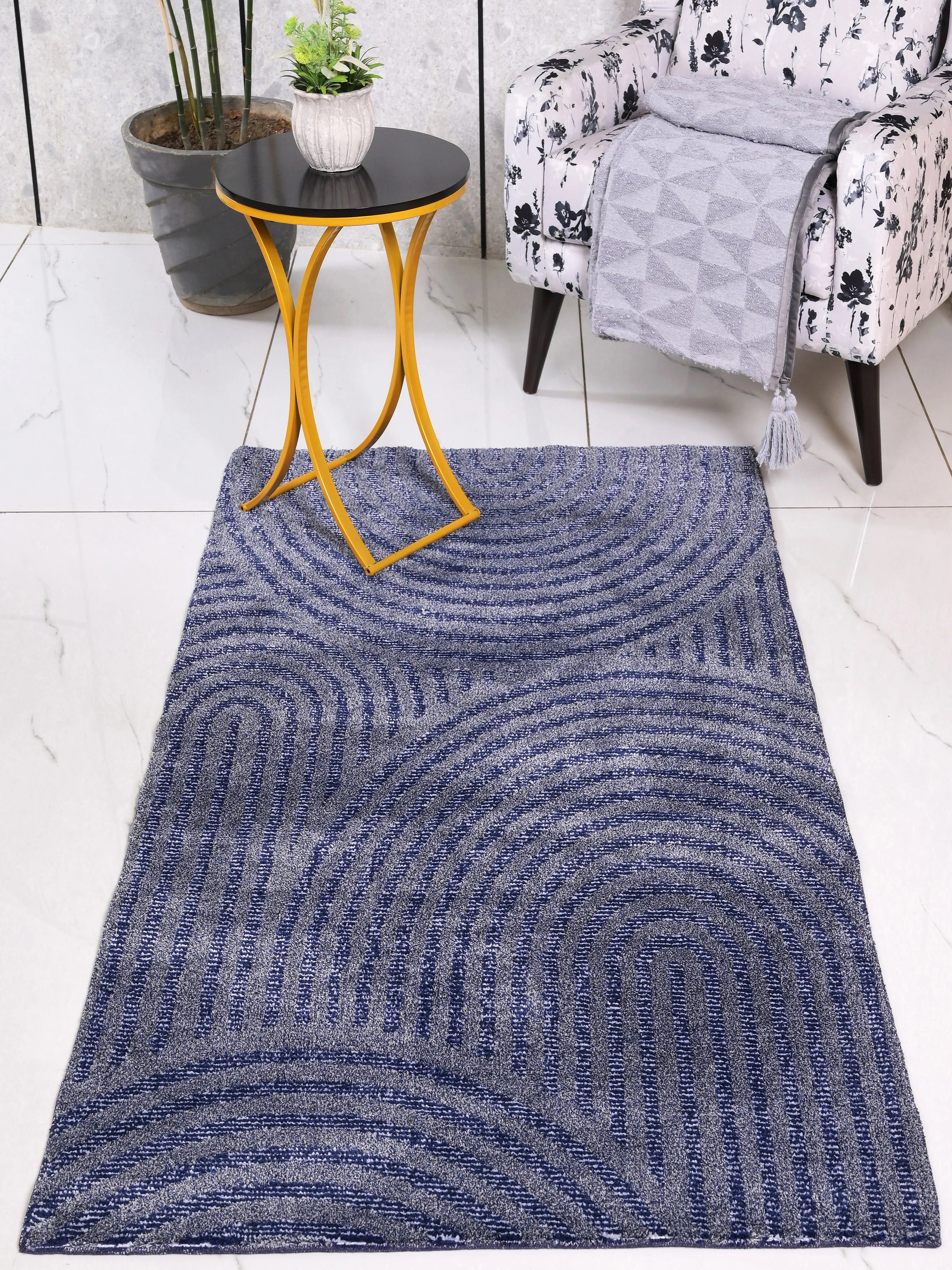Uval Soft Pile Carpet for Living Room | Luxurious Feel with Durable Grip - Image 2
