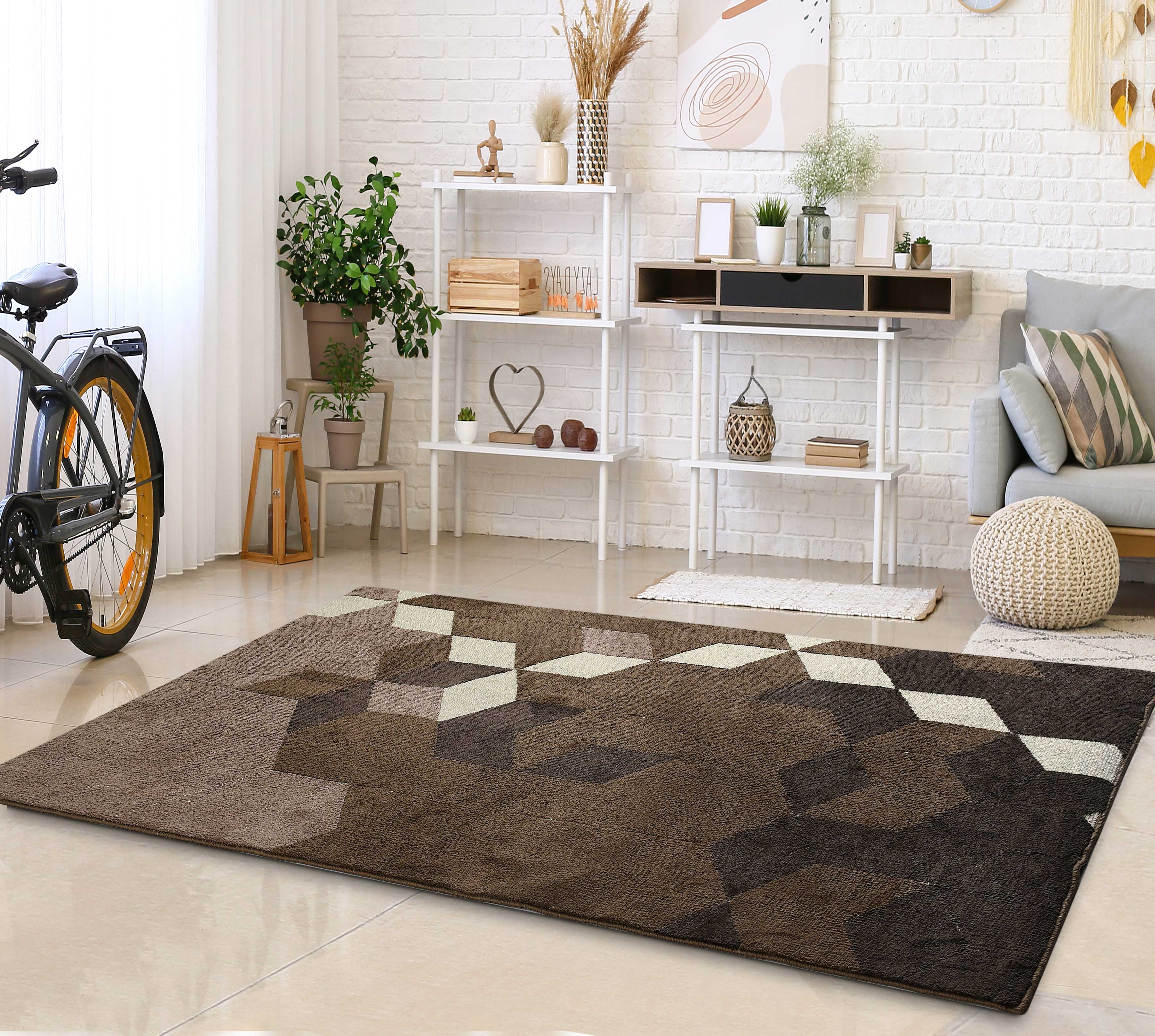 WABISABI Yarn Art Carpet | Soft Loop Cut Pile for Modern Homes