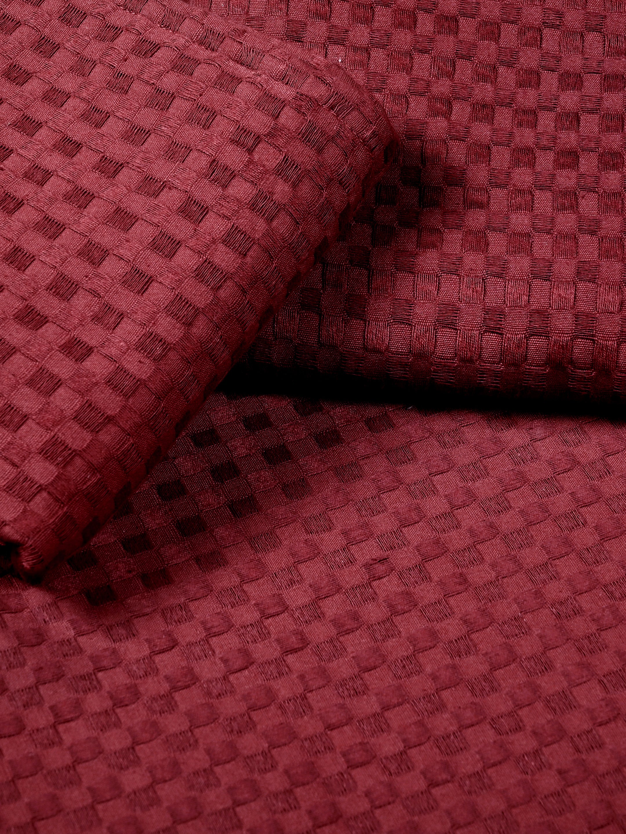 Waffle Cotton King Bed Cover Set with 2 Pillow Covers – Textured Weave Finish - Image 16