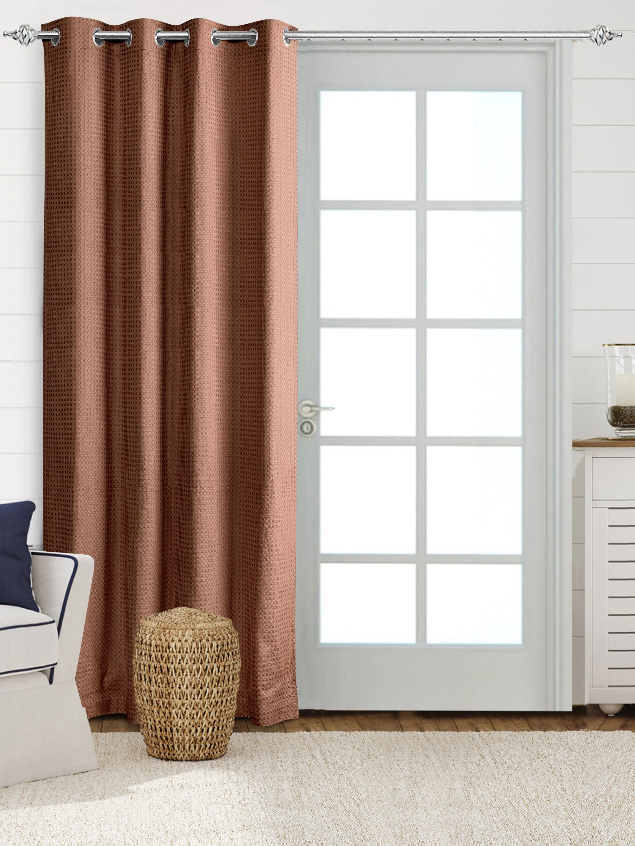 Waffle Cotton Curtains - Image 24
