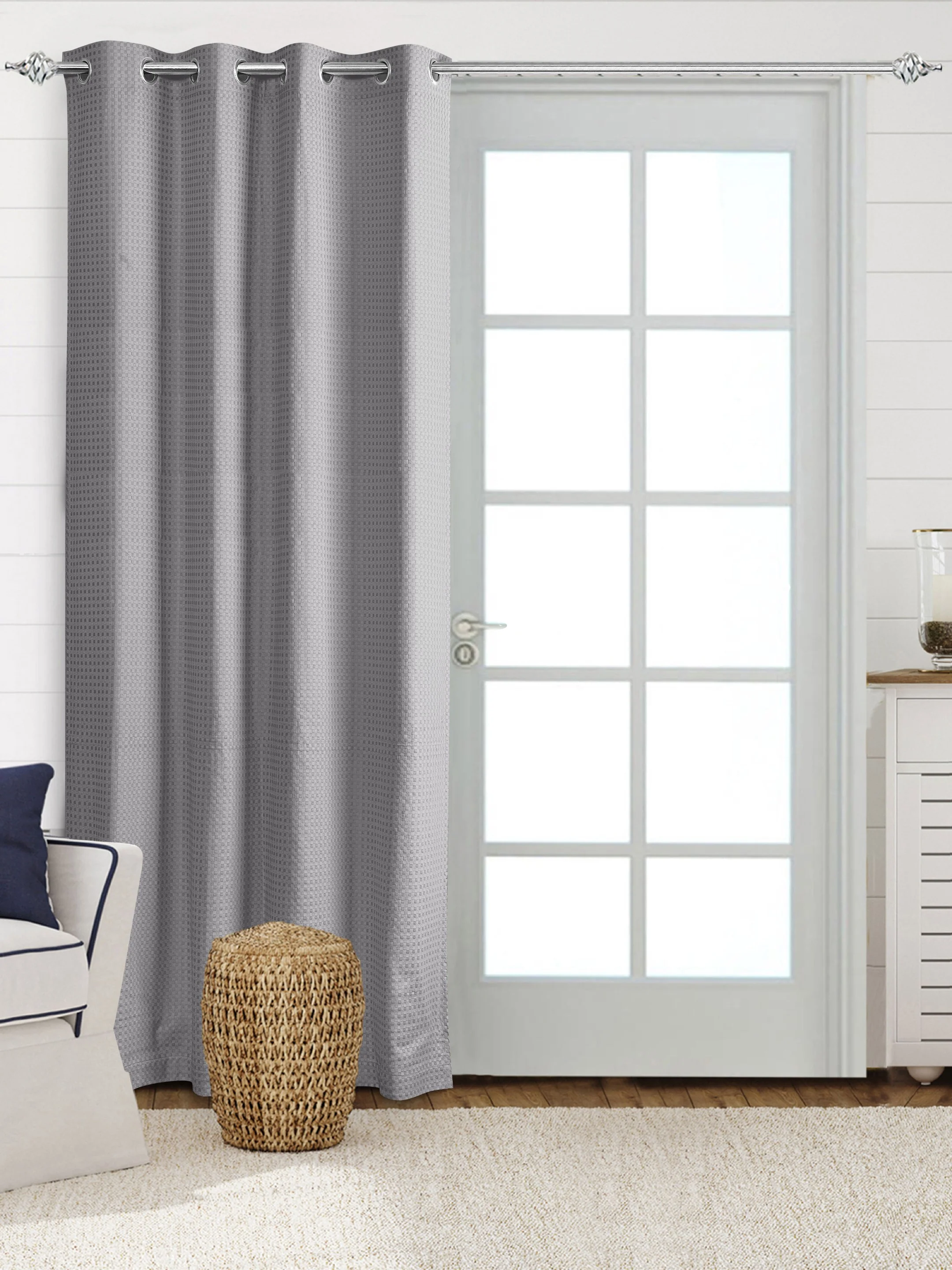 Waffle Cotton Curtains - Image 31