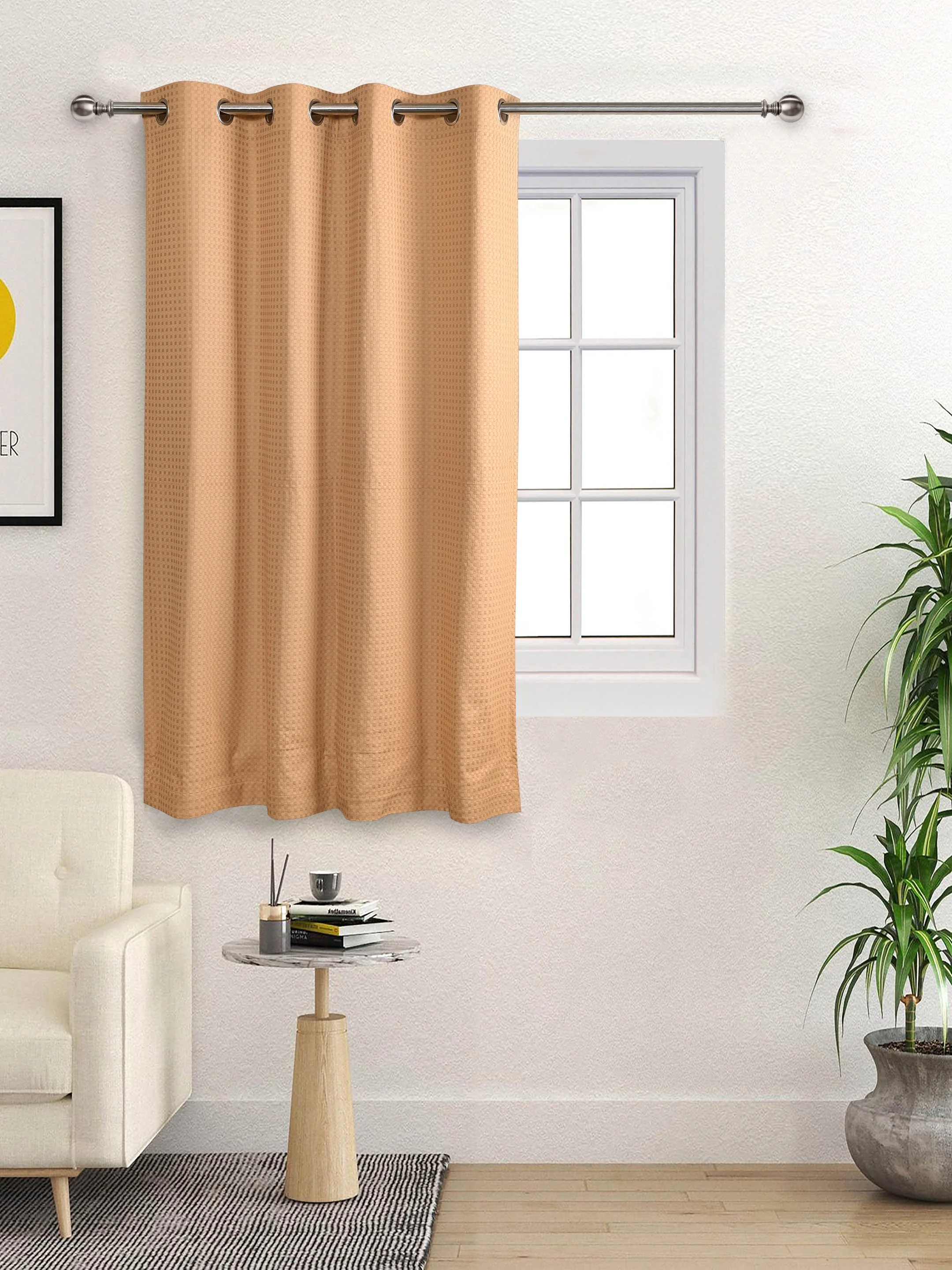 Waffle Cotton Curtains - Image 15