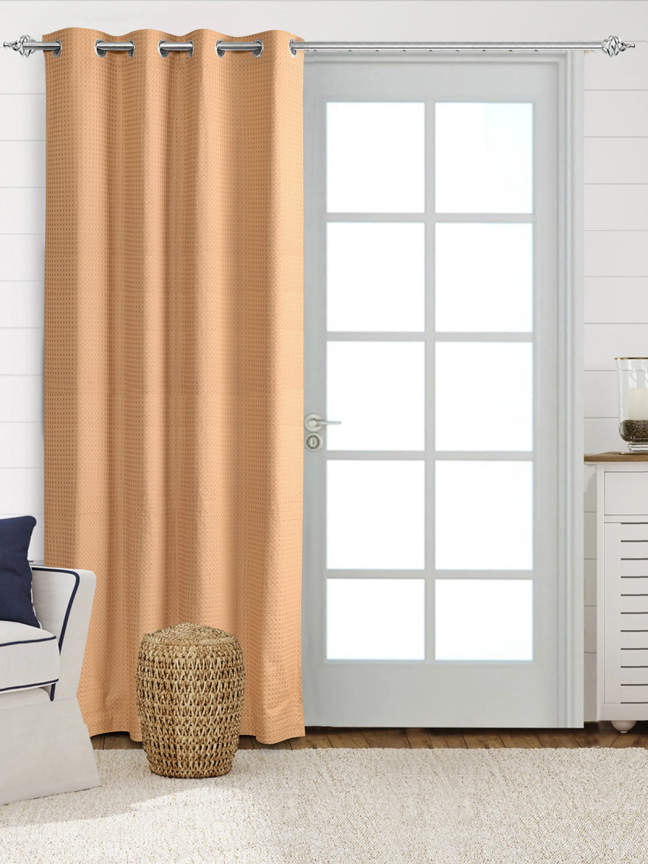 Waffle Cotton Curtains - Image 17