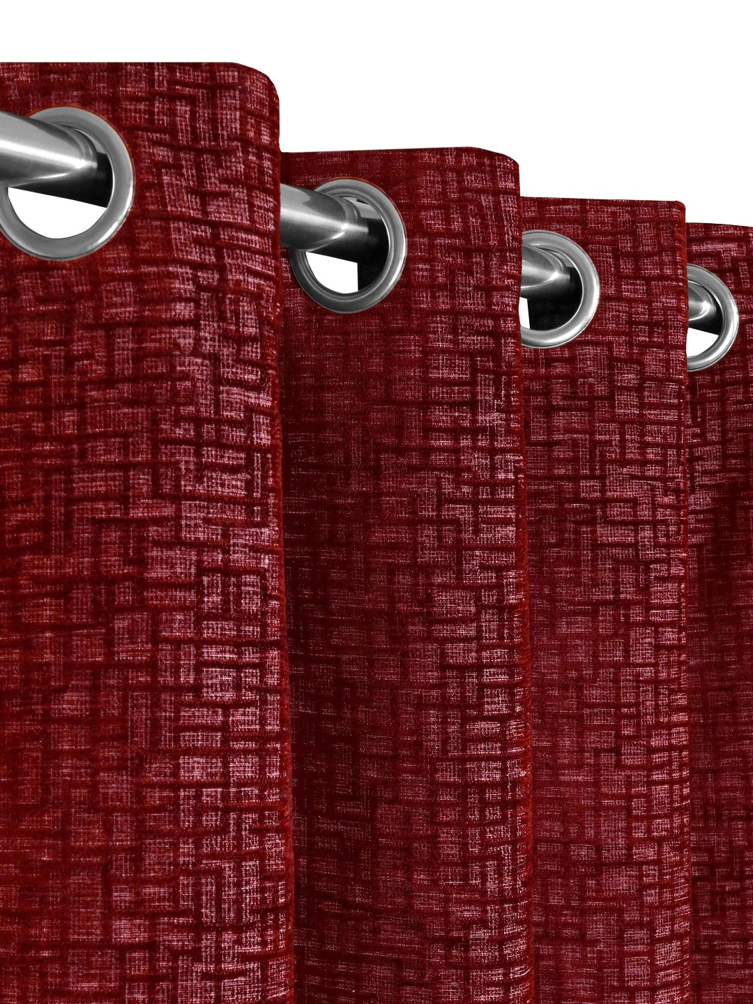 TIC-TAC Chenille Jacquard Curtains | Elegant Living Room Decor - Image 23